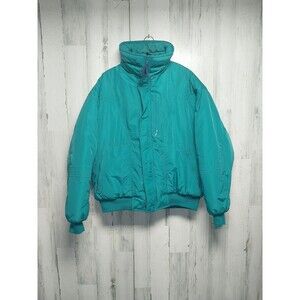 Vintage Field & Stream Men's XL Teal Insulated Jacket